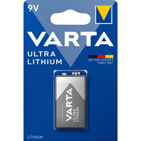 Varta Lithium 6F22, 9V krona